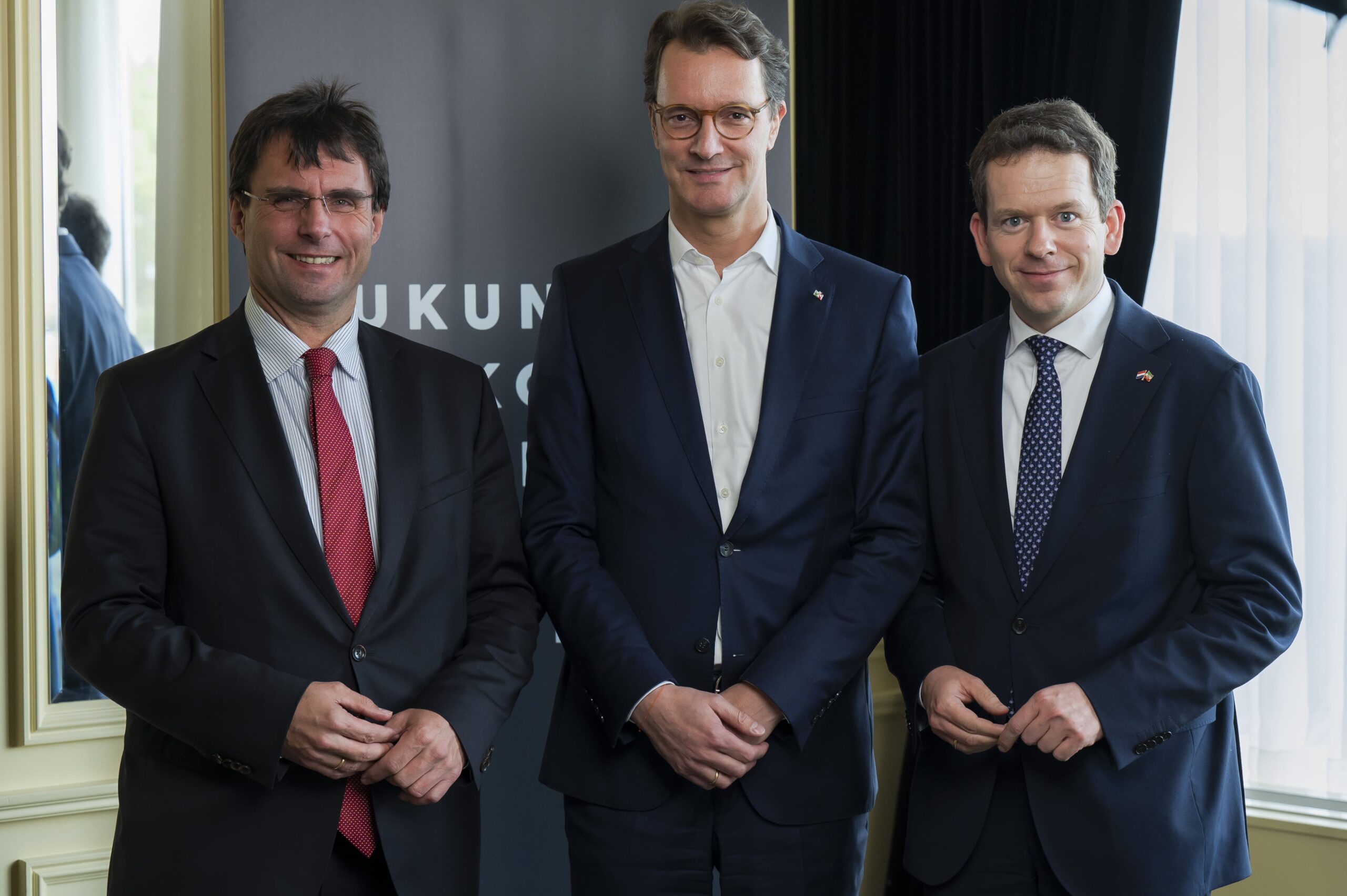 Marcus Optendrenk und Martin Plum nahmen am Zukunftsforum NRW-Nederland teil