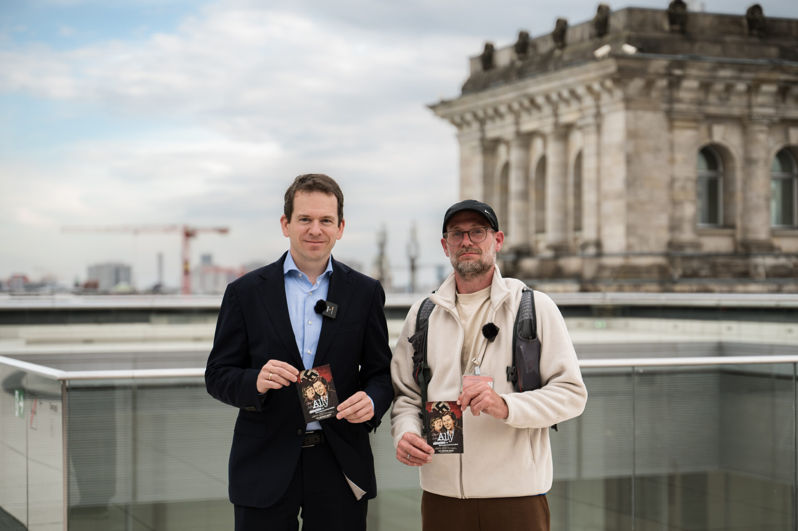 Martin Plum unterstützt Spendenlauf – Begegnung mit Initiator André Sole-Bergers in Berlin