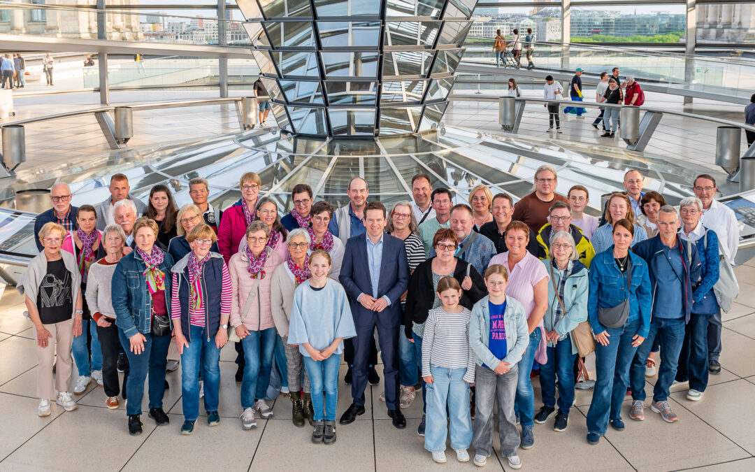 Besuchergruppe aus dem Kreis Viersen zu Gast in Berlin