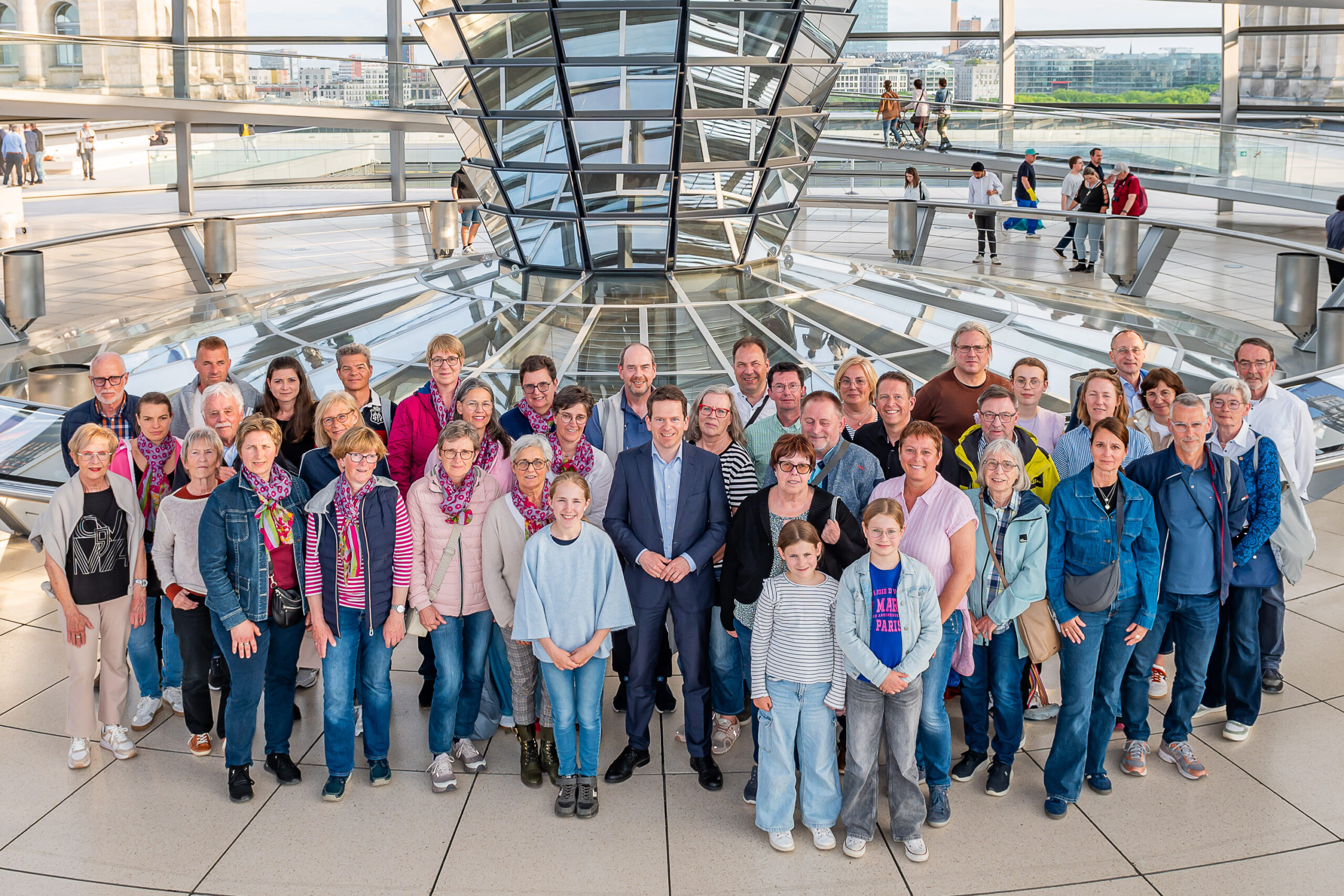 Besuchergruppe aus dem Kreis Viersen zu Gast in Berlin