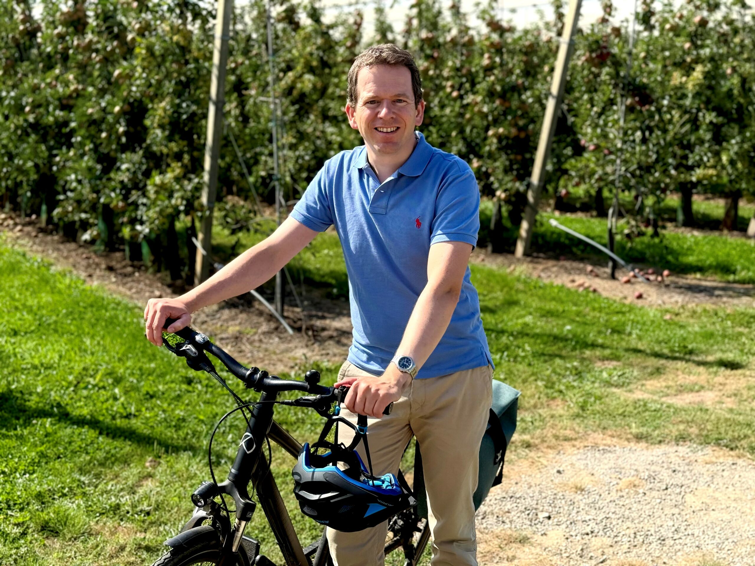 Martin Plum ist wieder auf Rucksacktour durch den Kreis Viersen