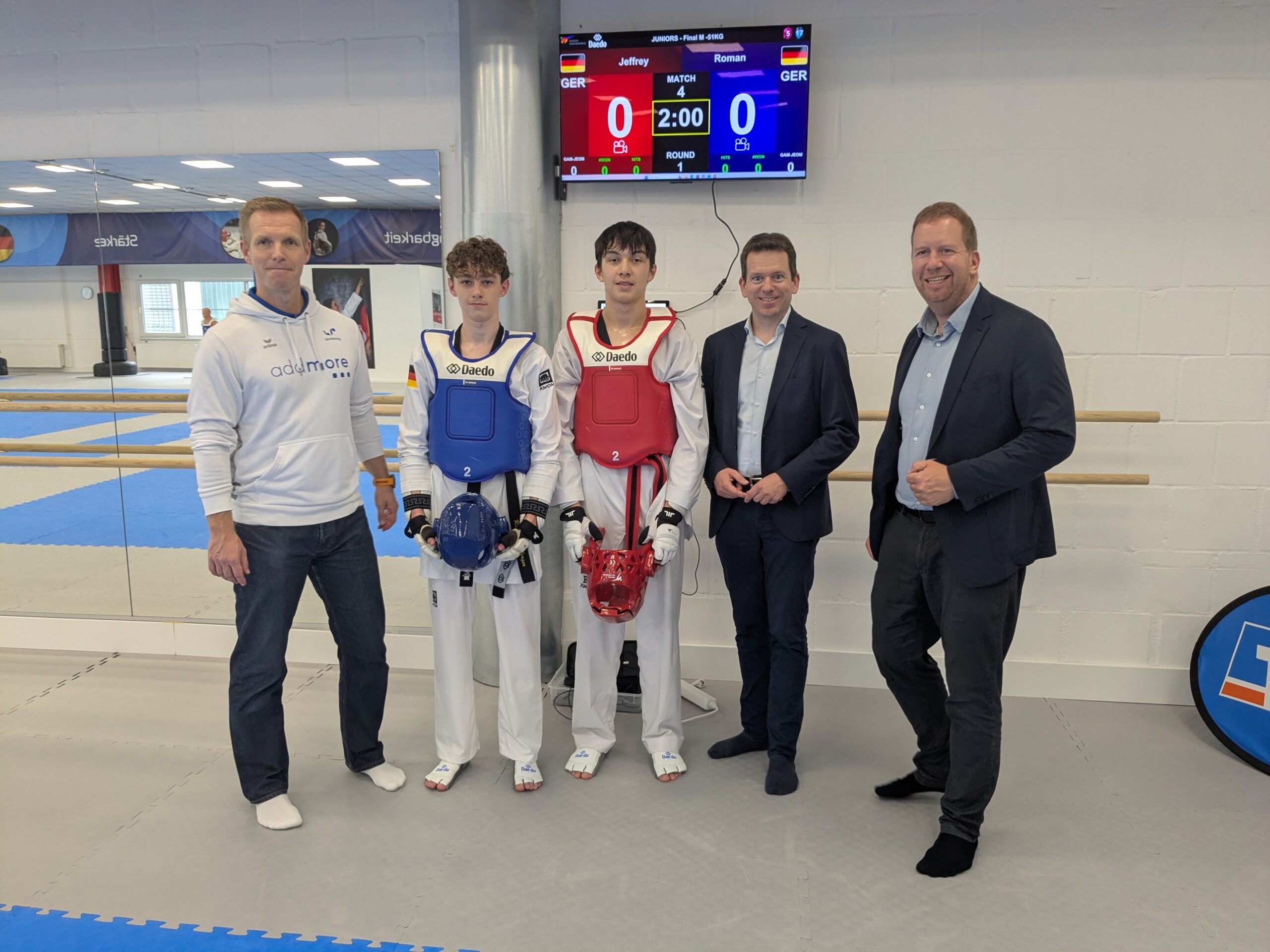 DSEE-Förderung unterstützt Taekwondo-Verein TG Jeong Eui Nettetal